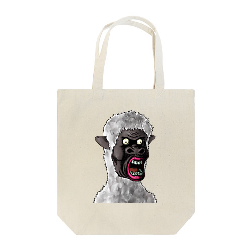 NFT風の羊 ~Sheep Face Is Scary~ Tote Bag