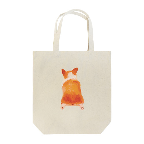 コーギー後ろ姿グッズ Tote Bag