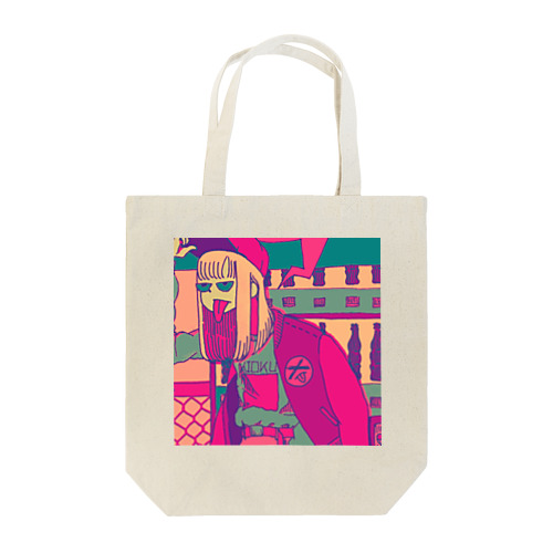 Girl was tired of waiting Tote Bag