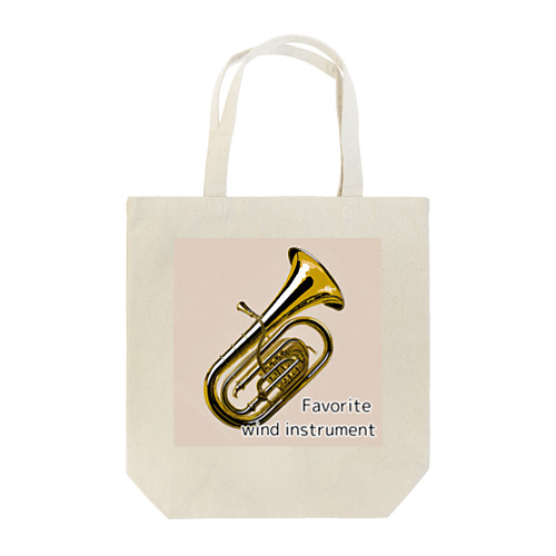 Favorite wind instrument ～Tuba～ トートバッグ