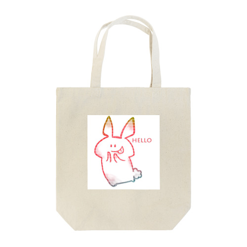 Hello Rabbit Tote Bag