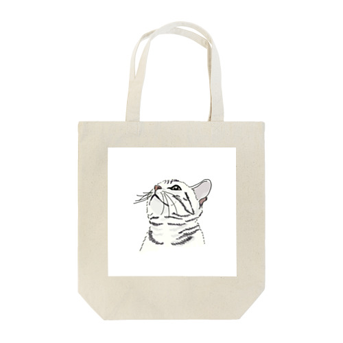 サバトラ柄の猫 Tote Bag