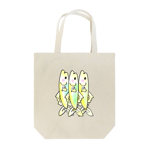 さんま三兄弟 Tote Bag