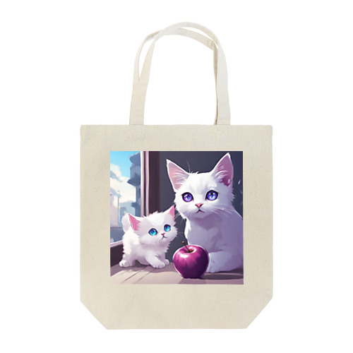 猫の親子01 Tote Bag