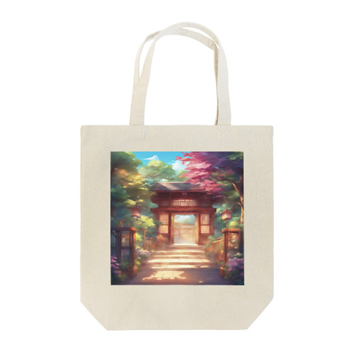 【風景】寺院 Tote Bag