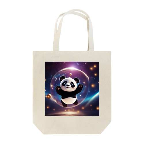 パンダ☆宇宙遊泳 Tote Bag