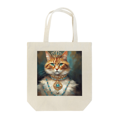 パライバトルマリンの瞳の猫 Tote Bag
