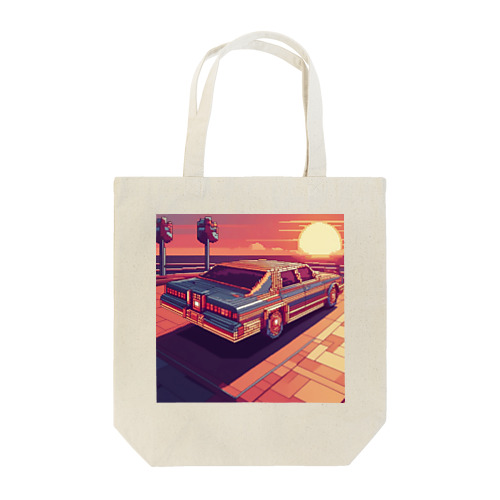 サンセットカー　ドット Tote Bag