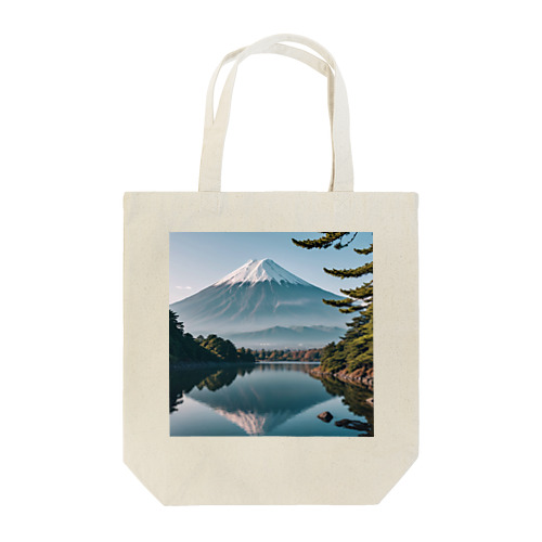 富士山と富士五湖の風景 Tote Bag