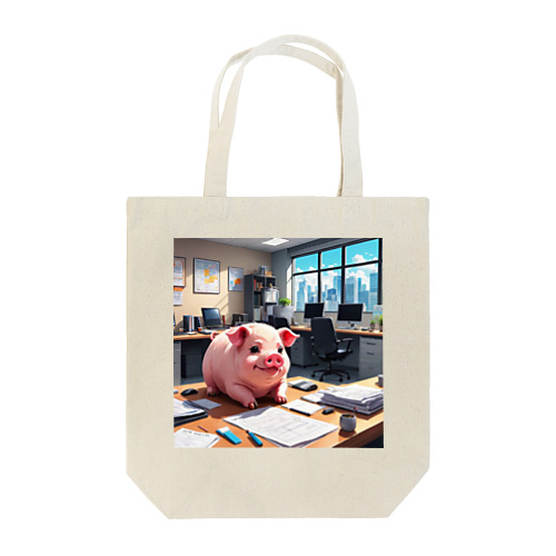 社内のたすくのすけじゅーりんぐをうみにぶた行 Tote Bag