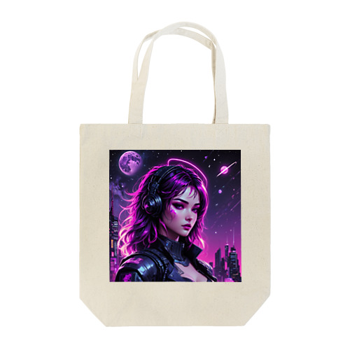 Midnight Girl Tote Bag