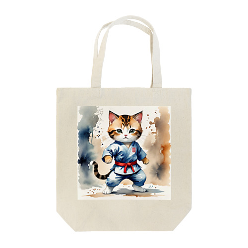 さぁ！かかってこいニャ Tote Bag