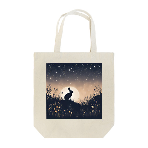 満月ウサギ Tote Bag