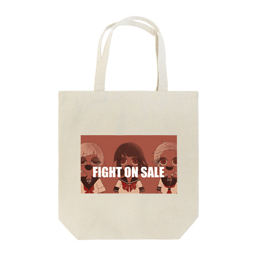 FIGHT ON SALE トートバッグ