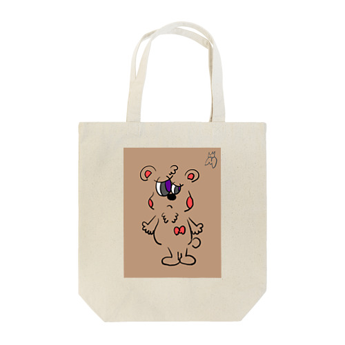 困ったクマくん Tote Bag