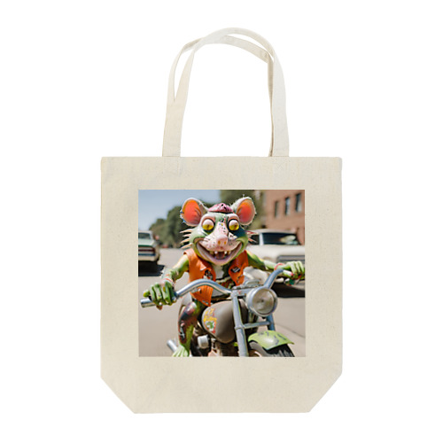 バイクに乗ったラットフィンク Tote Bag