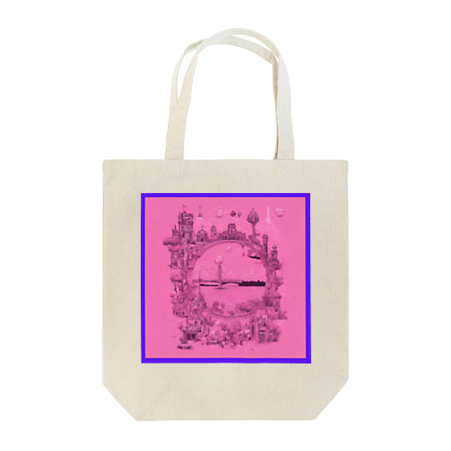 pink world Tote Bag