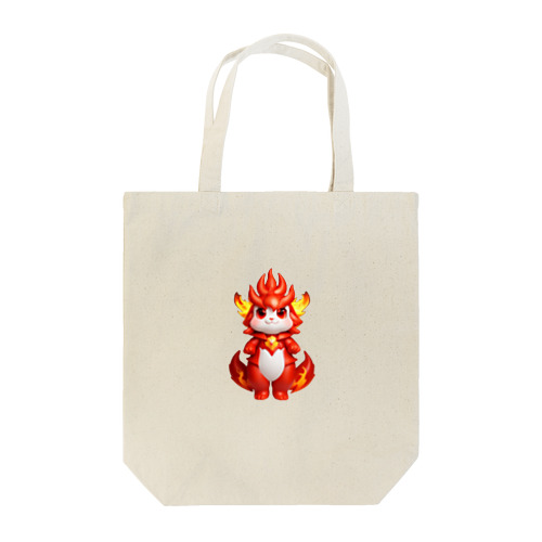 もふもふ村のファイアードラゴン Tote Bag