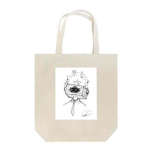 ドラム缶テレビ型異形頭 Tote Bag