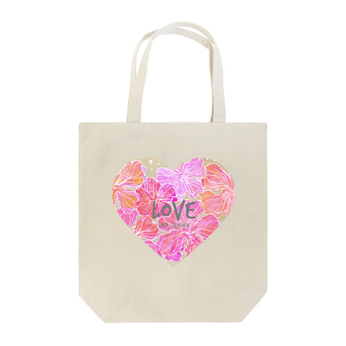 ❤️love heart  bag❤️ トートバッグ