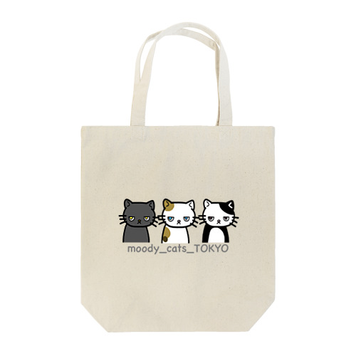 moody_cats_TOKYO Tote Bag