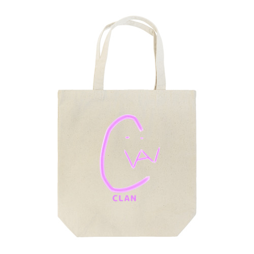 CLANロゴアイテム Tote Bag