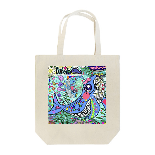 カラフルクジラ♥️ Tote Bag