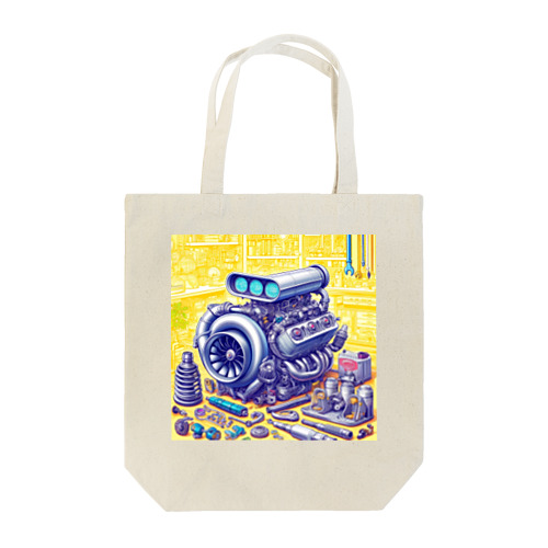 メカニックの夢遊園地 Tote Bag