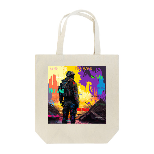 No War- 反戦 Tote Bag