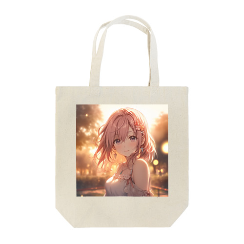 夕方の公園で Tote Bag