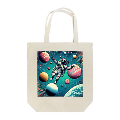 惑星間の航路：宇宙の冒険 Tote Bag