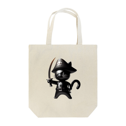 猫×海賊×フィギュア風 トートバッグ