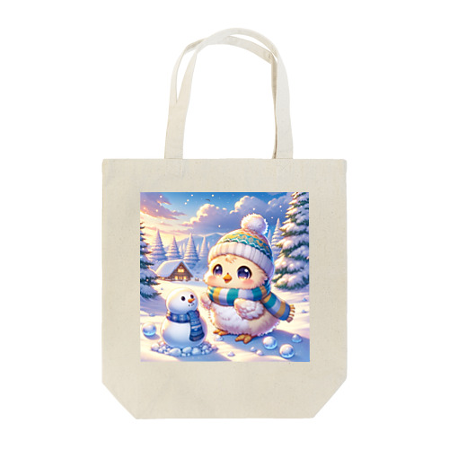 雪国のひよこ Tote Bag