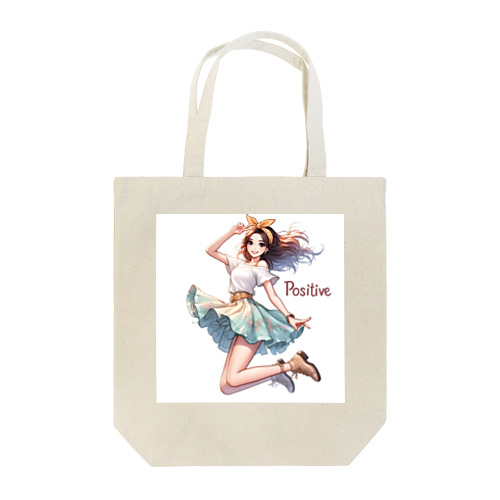 POSITIVE GIRL Tote Bag