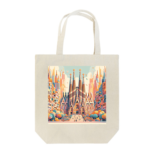 サクラダファミリア Tote Bag