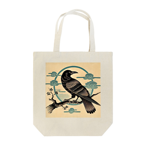 浮世絵カラス Tote Bag