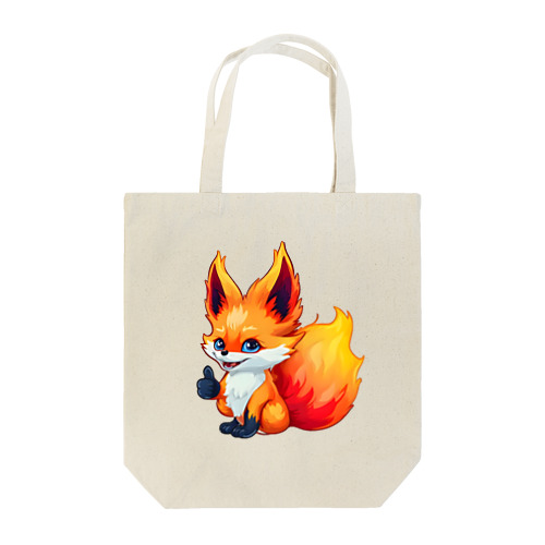 熱血きつね Tote Bag