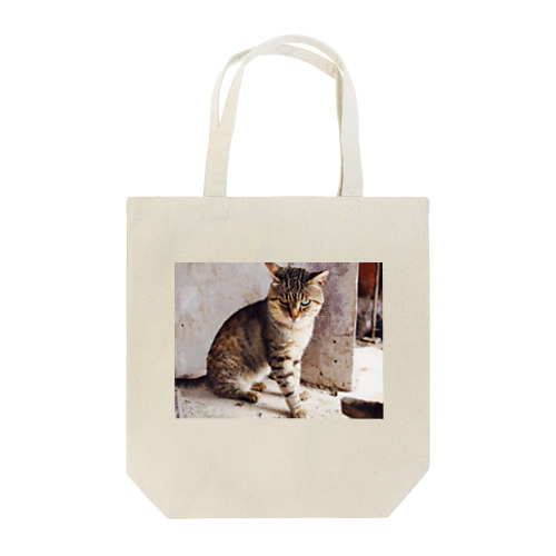 強気猫 Tote Bag