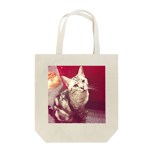 甘えるアメショ Tote Bag