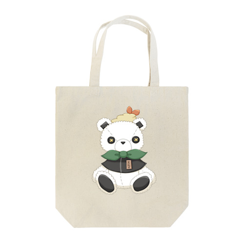 おいしくいただクマ🧸おにぎり(天むす)🍙 Tote Bag