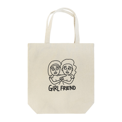 ガールフレンド Tote Bag