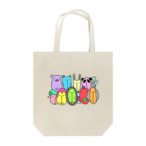 おもながfam(カラー) Tote Bag