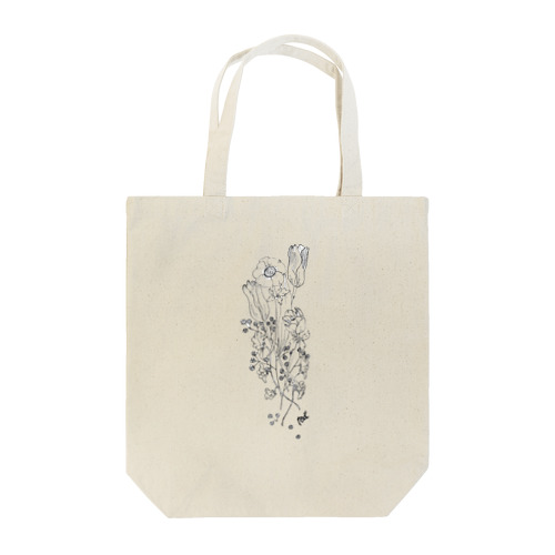 ブーケ(モノクロ) Tote Bag