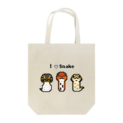 Ｉ♡Snake Tote Bag