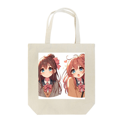 制服少女アイドルユニットTwin Tote Bag