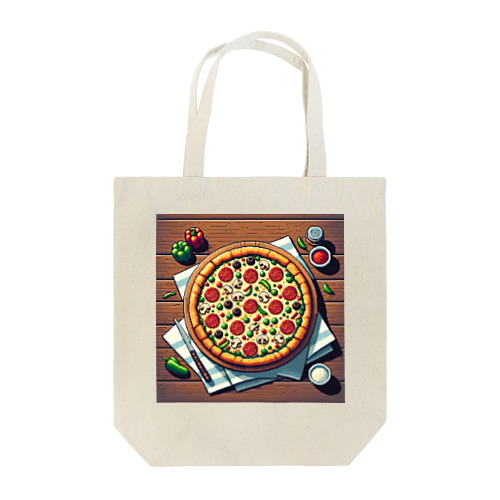 ピザのピクセルイラスト Tote Bag