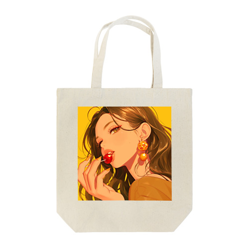 太陽の中のチェリーフレーバー Marsa 106 Tote Bag