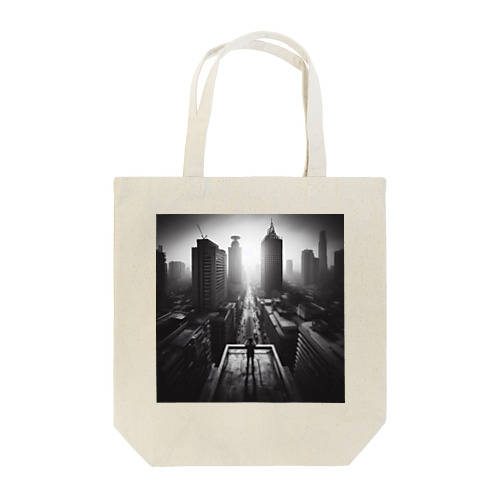 街を見下ろす Tote Bag