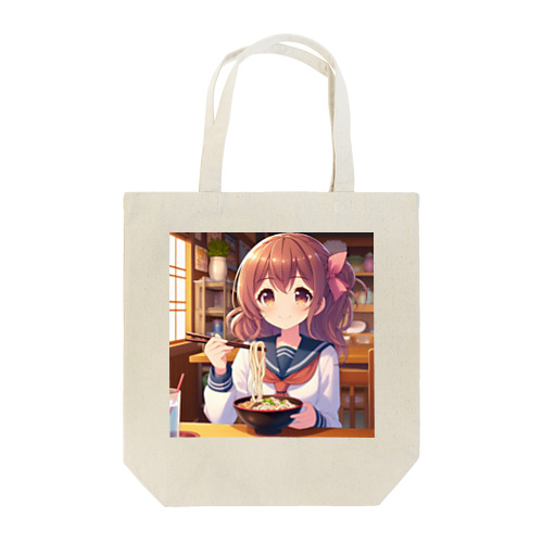 うどんを食べるjk Tote Bag