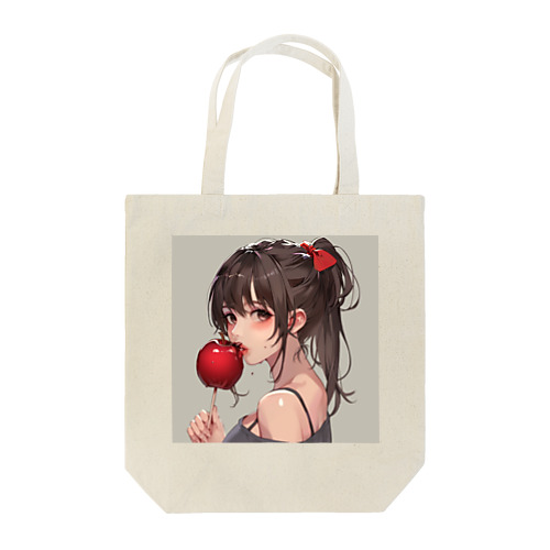 リンゴ飴娘　Tomoe bb 2712 Tote Bag